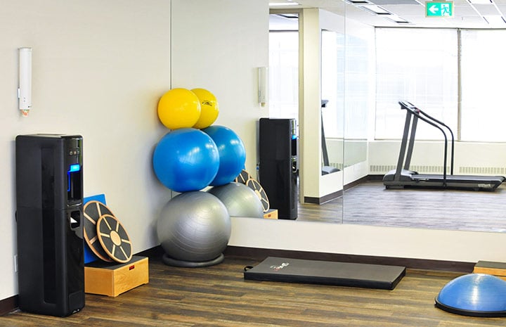 Cornerstone Physiotherapy Downtown Toronto gym area