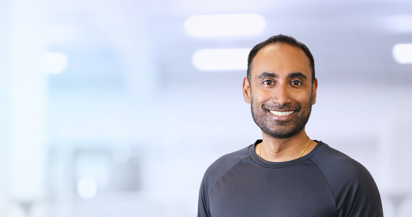 Toronto registered massage therapist Mayooran Mylvaganam