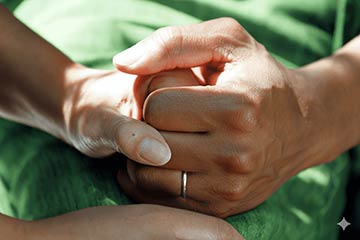woman-holding-another-woman's-hand-comforting-her-due-to-cervical-cancer-preview