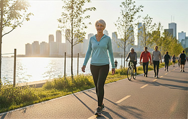 woman-recovering-from-cancer-walking-through-toronto's-waterfront-trail-hero